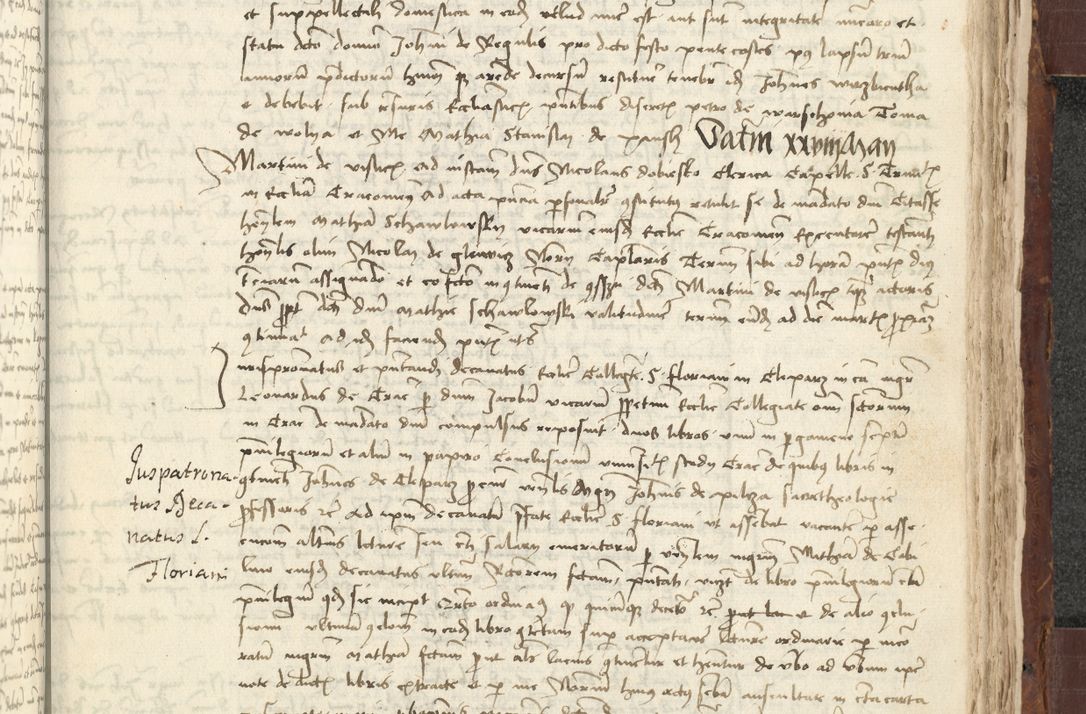 Zdjęcie nr 585 dla obiektu archiwalnego: [Acta actorum vicarialia coram Johanne de Slupcza]