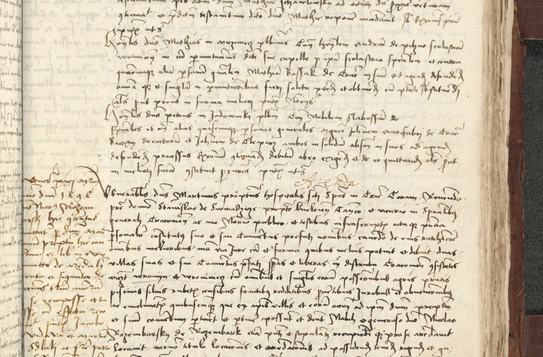 Zdjęcie nr 589 dla obiektu archiwalnego: [Acta actorum vicarialia coram Johanne de Slupcza]