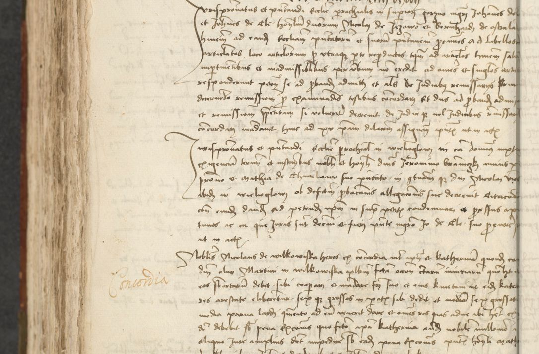 Zdjęcie nr 574 dla obiektu archiwalnego: [Acta actorum vicarialia coram Johanne de Slupcza]