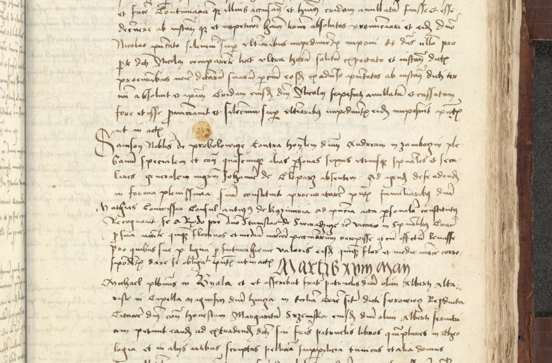 Zdjęcie nr 575 dla obiektu archiwalnego: [Acta actorum vicarialia coram Johanne de Slupcza]