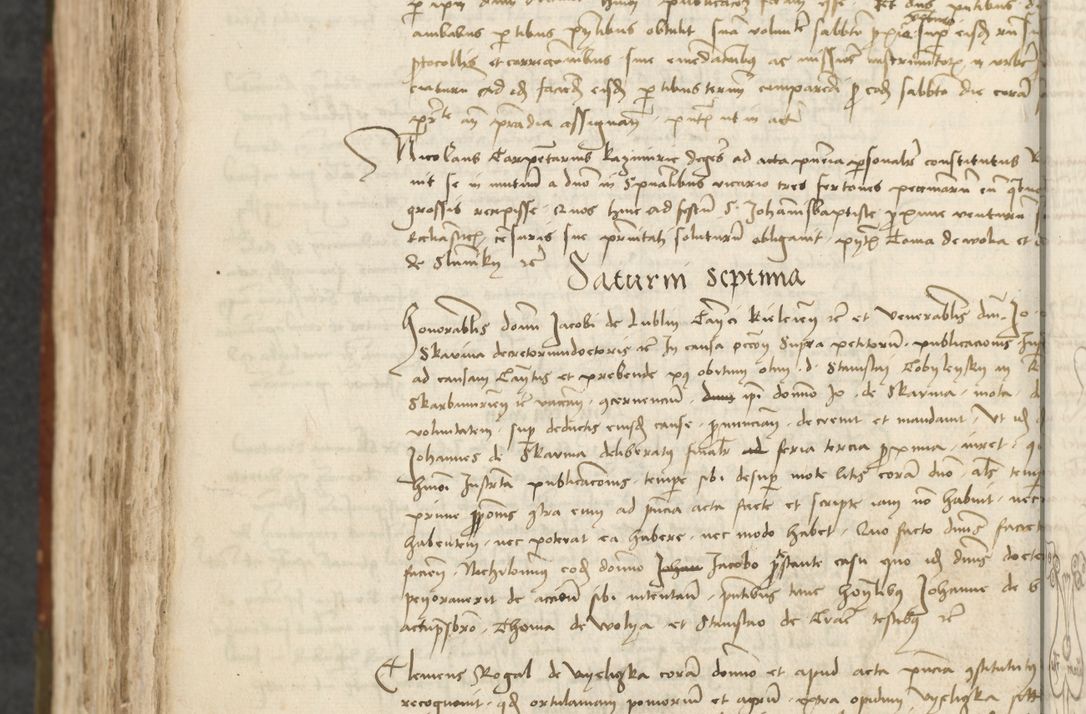 Zdjęcie nr 572 dla obiektu archiwalnego: [Acta actorum vicarialia coram Johanne de Slupcza]