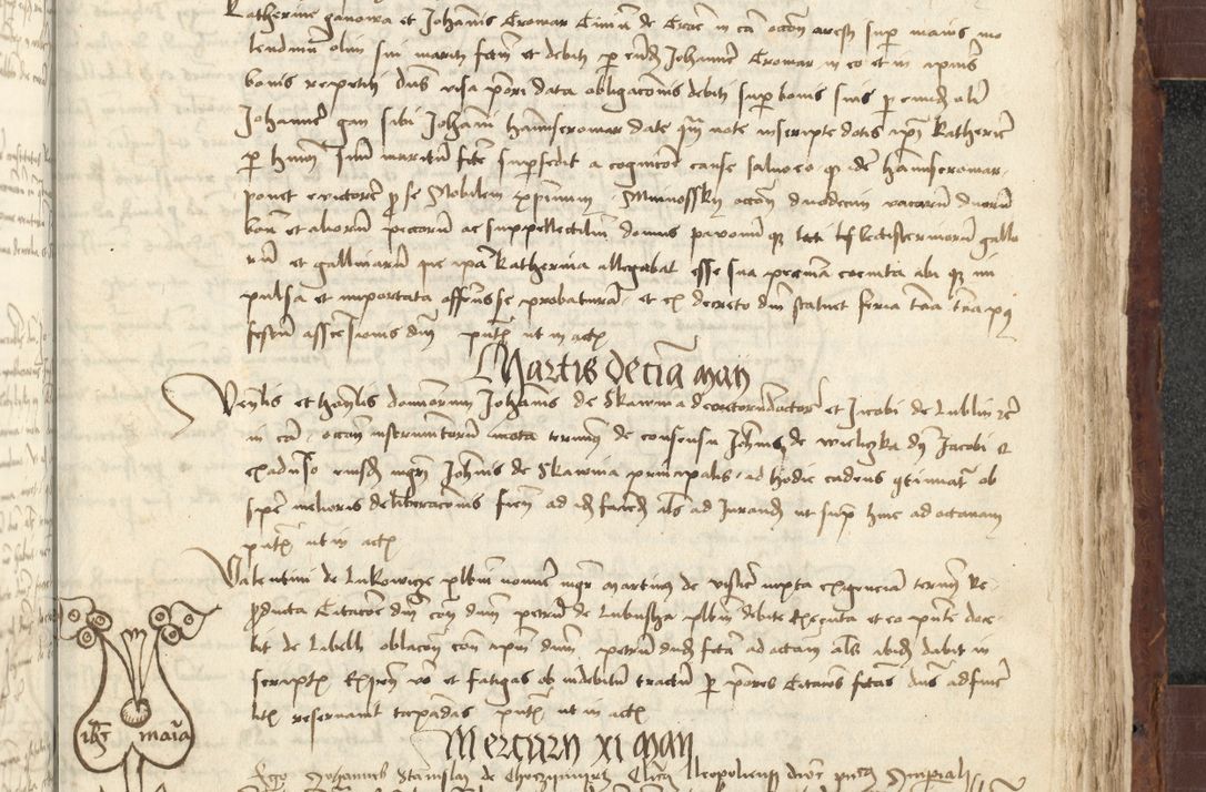 Zdjęcie nr 573 dla obiektu archiwalnego: [Acta actorum vicarialia coram Johanne de Slupcza]