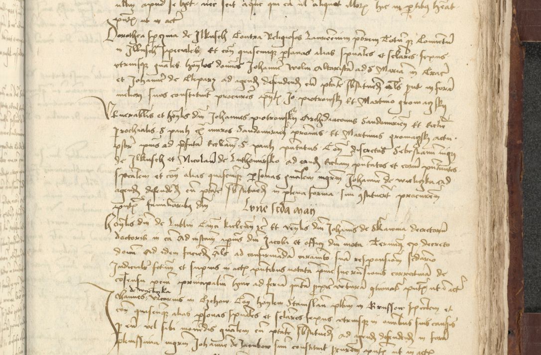 Zdjęcie nr 571 dla obiektu archiwalnego: [Acta actorum vicarialia coram Johanne de Slupcza]