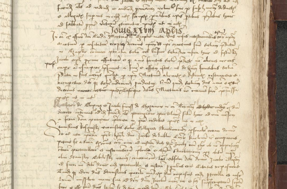 Zdjęcie nr 569 dla obiektu archiwalnego: [Acta actorum vicarialia coram Johanne de Slupcza]