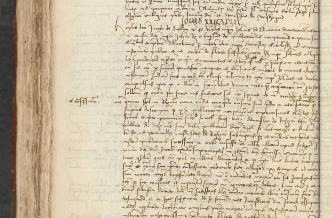 Zdjęcie nr 566 dla obiektu archiwalnego: [Acta actorum vicarialia coram Johanne de Slupcza]