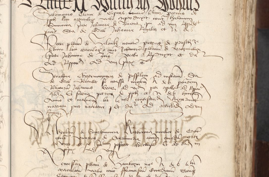 Zdjęcie nr 397 dla obiektu archiwalnego: [Acta actorum officialia coram Raphaele de Scawina]