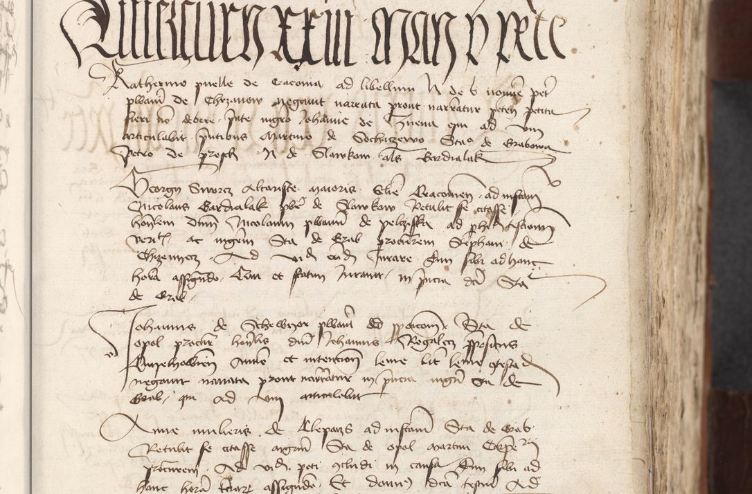 Zdjęcie nr 385 dla obiektu archiwalnego: [Acta actorum officialia coram Raphaele de Scawina]