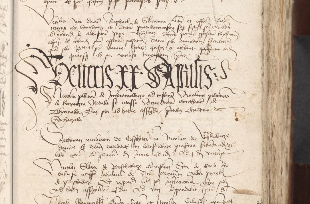 Zdjęcie nr 371 dla obiektu archiwalnego: [Acta actorum officialia coram Raphaele de Scawina]