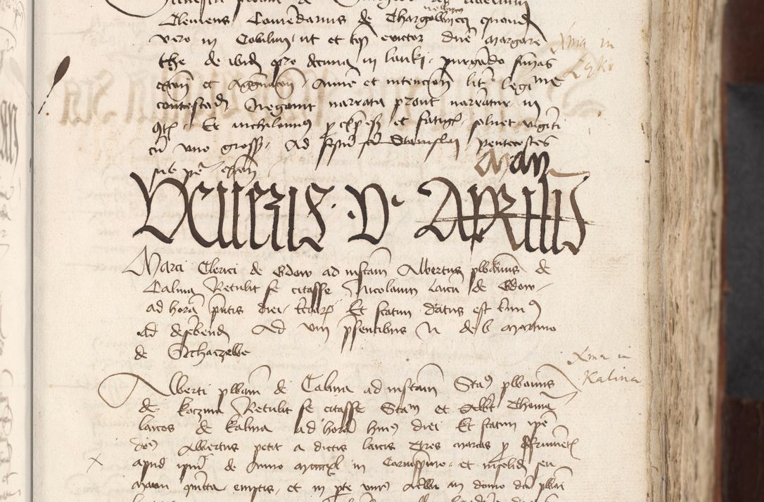 Zdjęcie nr 375 dla obiektu archiwalnego: [Acta actorum officialia coram Raphaele de Scawina]