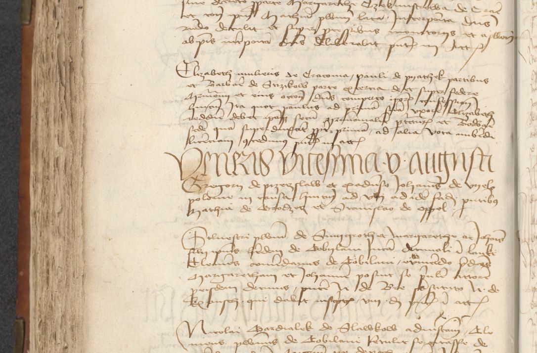 Zdjęcie nr 278 dla obiektu archiwalnego: [Acta actorum officialia coram Raphaele de Scawina]