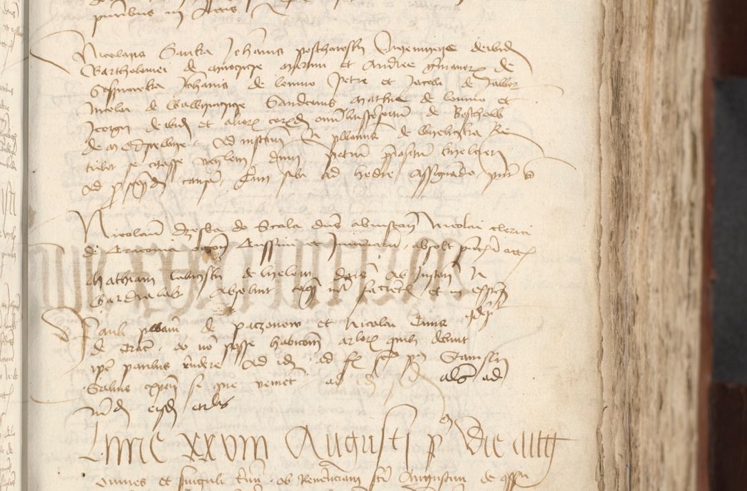 Zdjęcie nr 277 dla obiektu archiwalnego: [Acta actorum officialia coram Raphaele de Scawina]