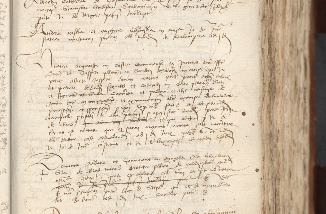 Zdjęcie nr 211 dla obiektu archiwalnego: [Acta actorum officialia coram Raphaele de Scawina]