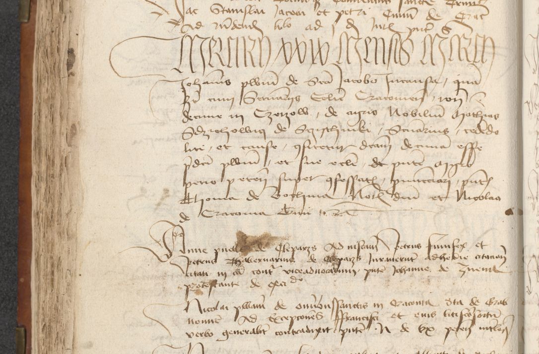 Zdjęcie nr 210 dla obiektu archiwalnego: [Acta actorum officialia coram Raphaele de Scawina]