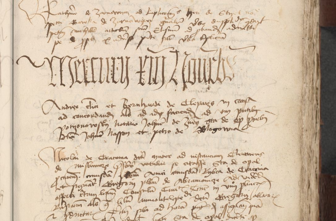 Zdjęcie nr 575 dla obiektu archiwalnego: [Acta actorum officialia coram Raphaele de Scawina]