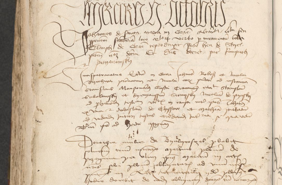 Zdjęcie nr 556 dla obiektu archiwalnego: [Acta actorum officialia coram Raphaele de Scawina]