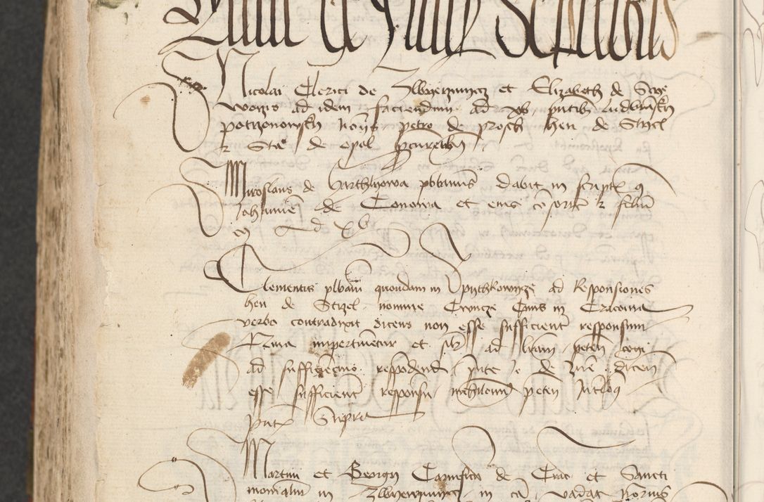 Zdjęcie nr 546 dla obiektu archiwalnego: [Acta actorum officialia coram Raphaele de Scawina]