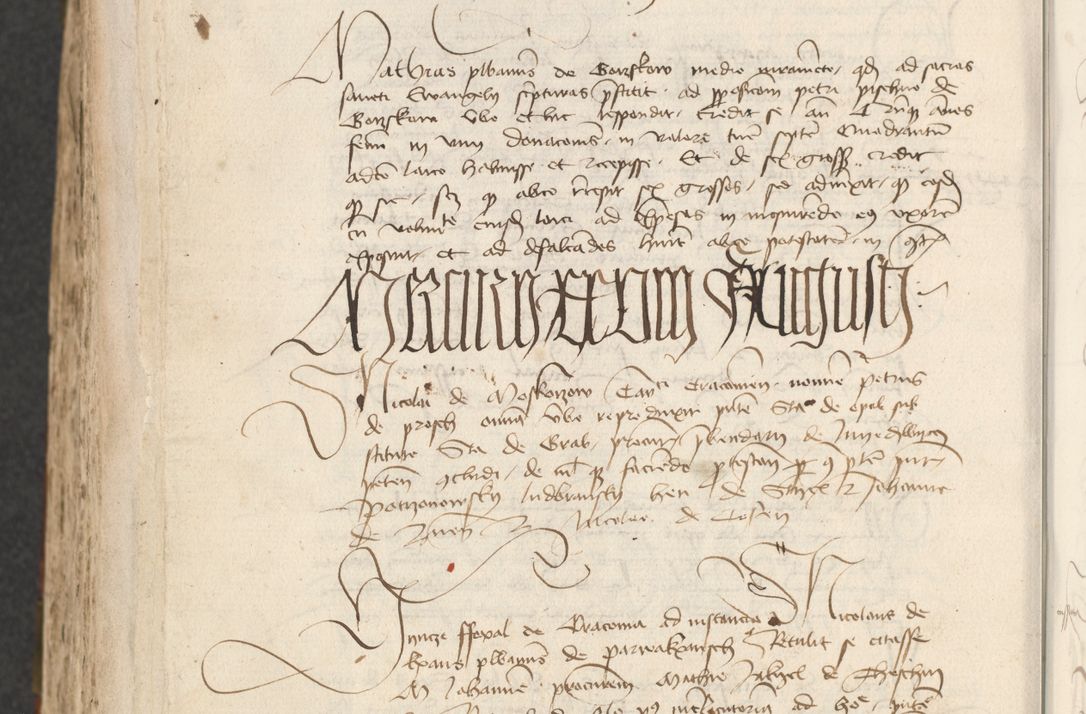 Zdjęcie nr 542 dla obiektu archiwalnego: [Acta actorum officialia coram Raphaele de Scawina]