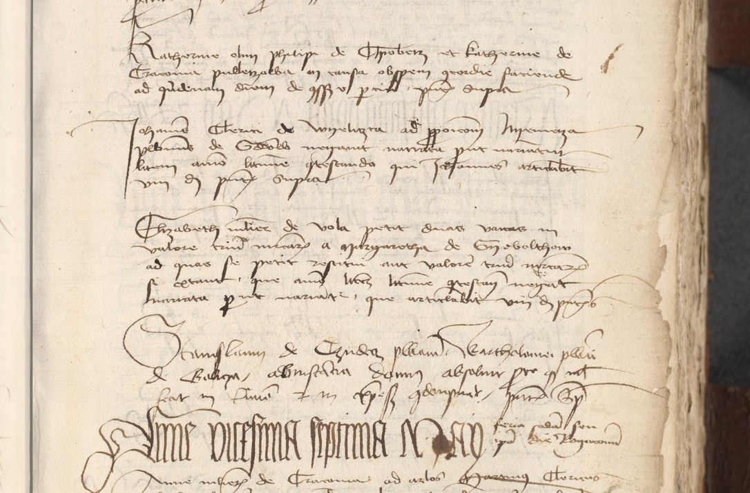 Zdjęcie nr 515 dla obiektu archiwalnego: [Acta actorum officialia coram Raphaele de Scawina]