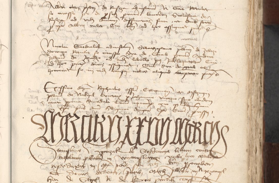 Zdjęcie nr 493 dla obiektu archiwalnego: [Acta actorum officialia coram Raphaele de Scawina]