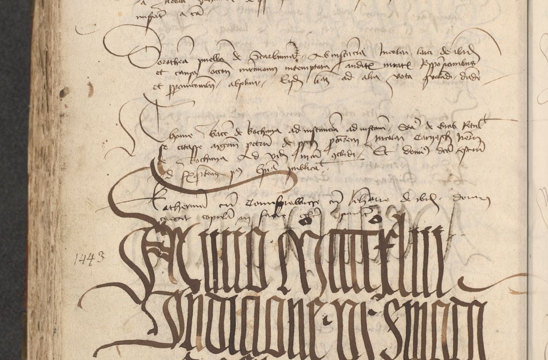 Zdjęcie nr 460 dla obiektu archiwalnego: [Acta actorum officialia coram Raphaele de Scawina]