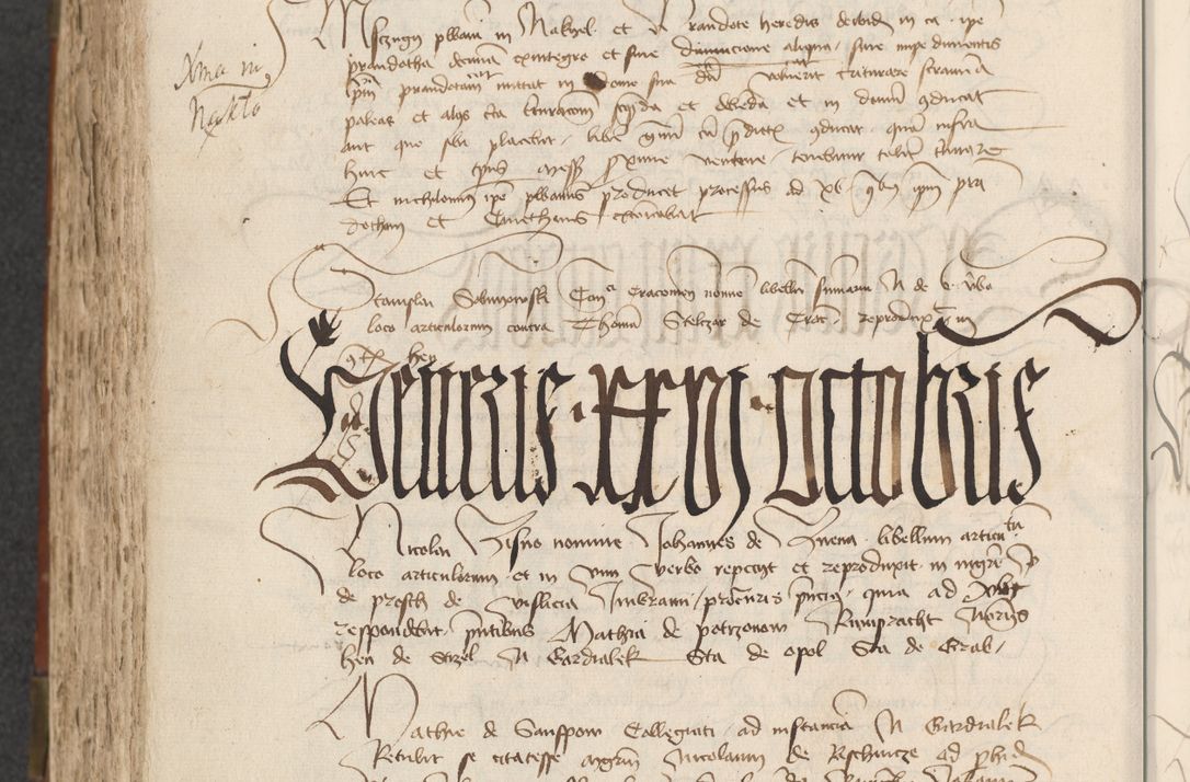 Zdjęcie nr 438 dla obiektu archiwalnego: [Acta actorum officialia coram Raphaele de Scawina]