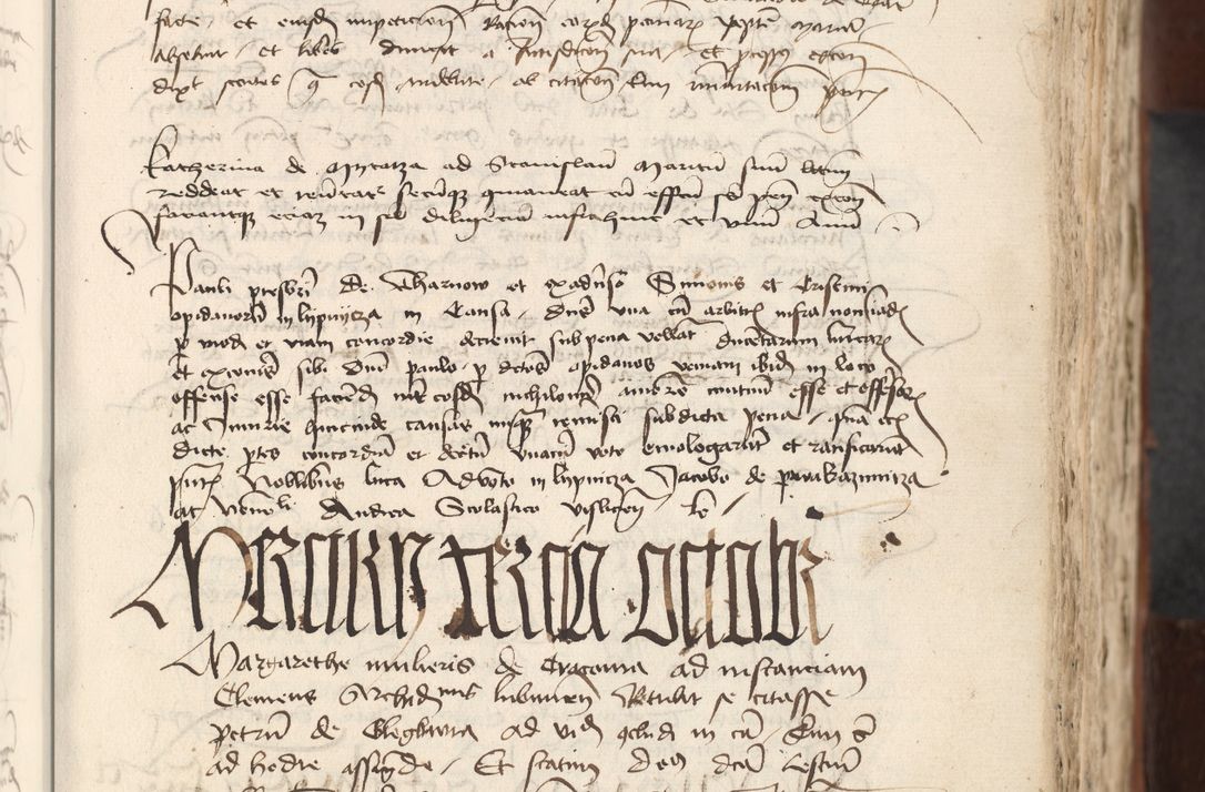 Zdjęcie nr 427 dla obiektu archiwalnego: [Acta actorum officialia coram Raphaele de Scawina]