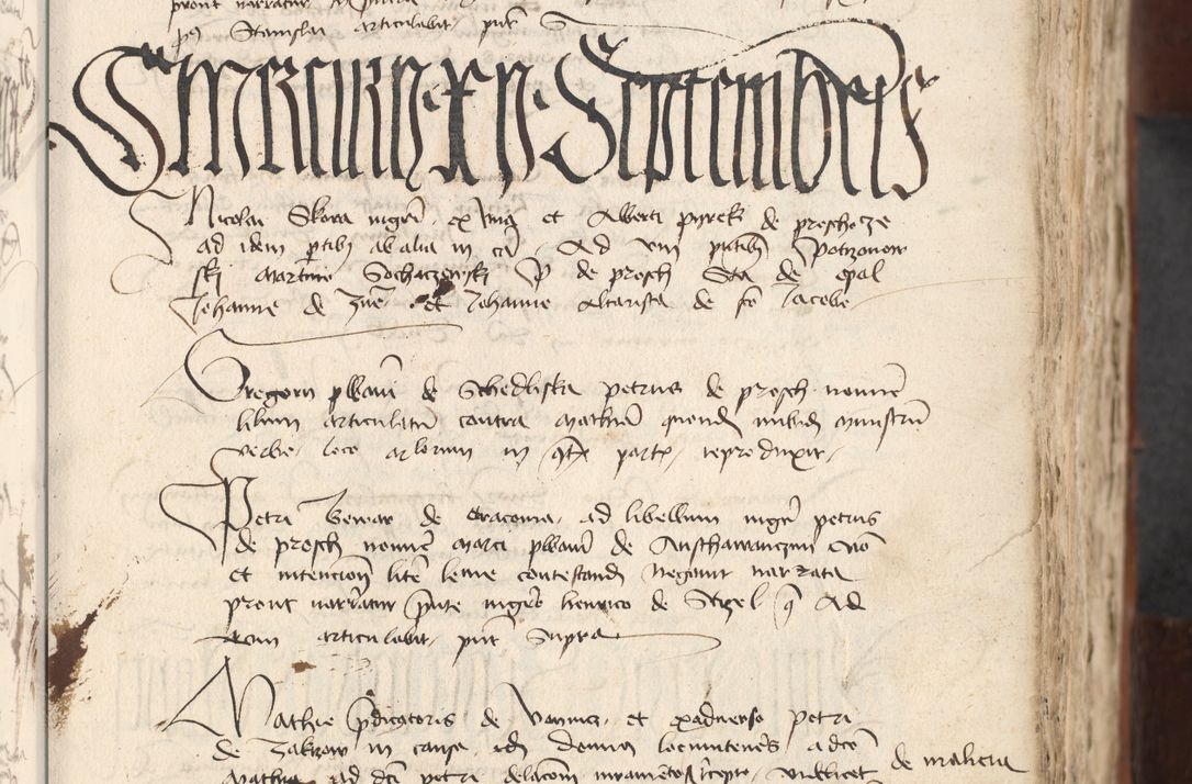 Zdjęcie nr 417 dla obiektu archiwalnego: [Acta actorum officialia coram Raphaele de Scawina]