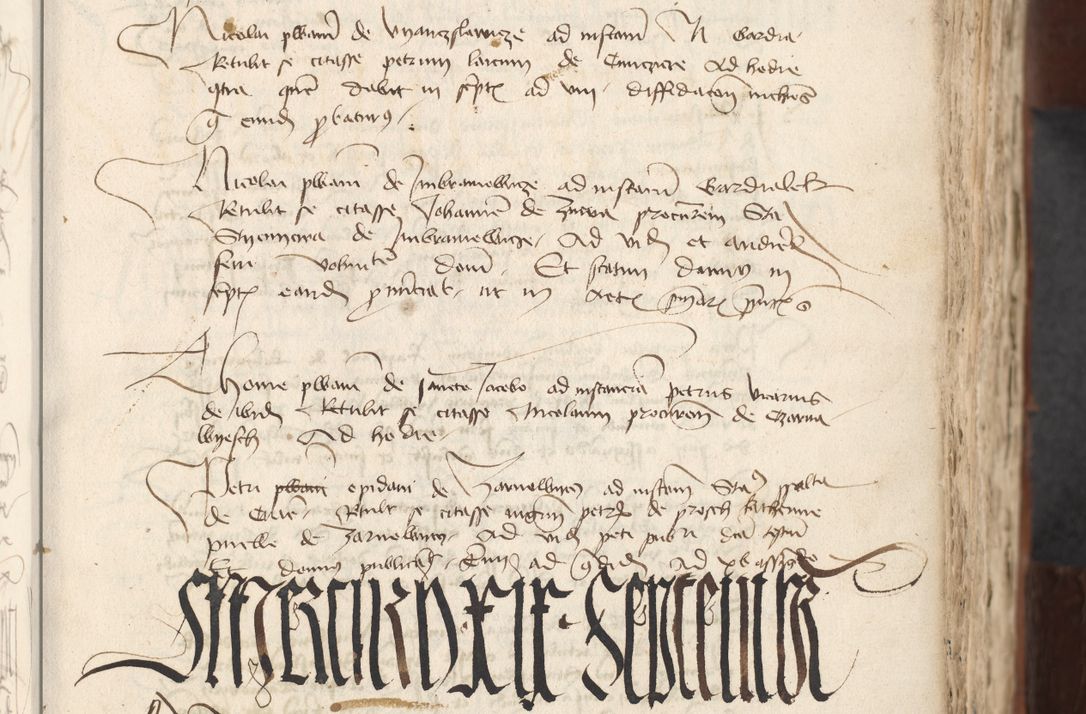 Zdjęcie nr 419 dla obiektu archiwalnego: [Acta actorum officialia coram Raphaele de Scawina]