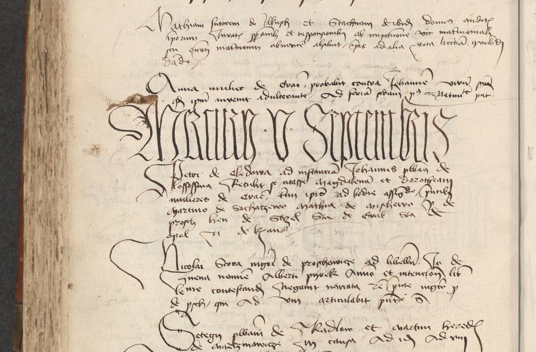 Zdjęcie nr 416 dla obiektu archiwalnego: [Acta actorum officialia coram Raphaele de Scawina]