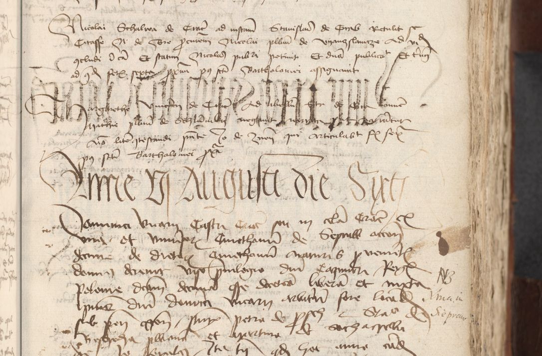 Zdjęcie nr 409 dla obiektu archiwalnego: [Acta actorum officialia coram Raphaele de Scawina]