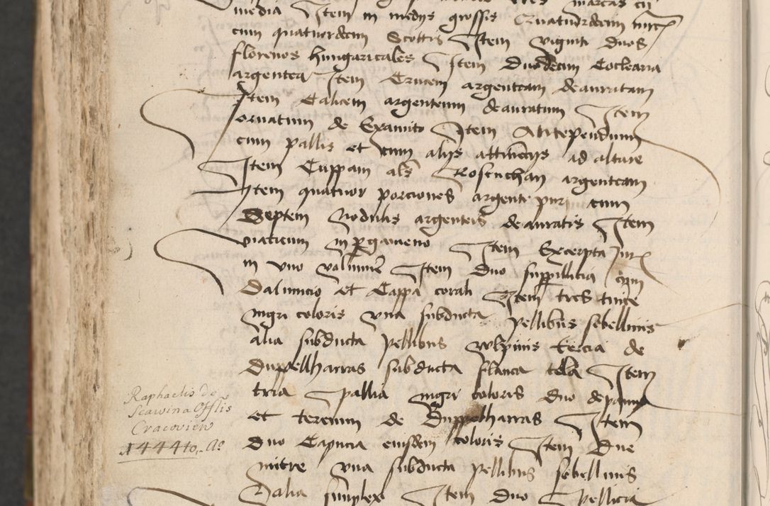 Zdjęcie nr 764 dla obiektu archiwalnego: [Acta actorum officialia coram Raphaele de Scawina]