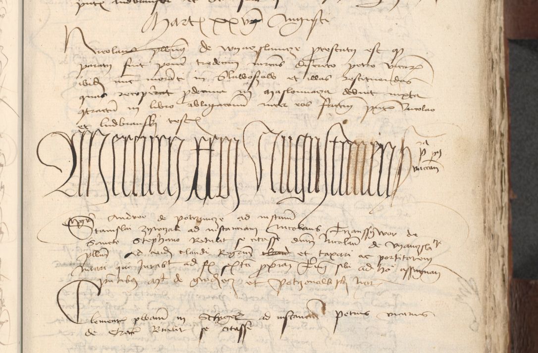 Zdjęcie nr 699 dla obiektu archiwalnego: [Acta actorum officialia coram Raphaele de Scawina]