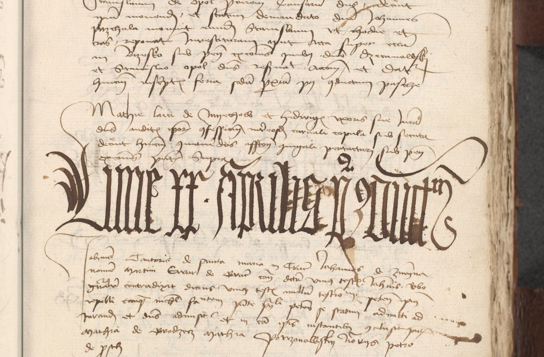 Zdjęcie nr 651 dla obiektu archiwalnego: [Acta actorum officialia coram Raphaele de Scawina]