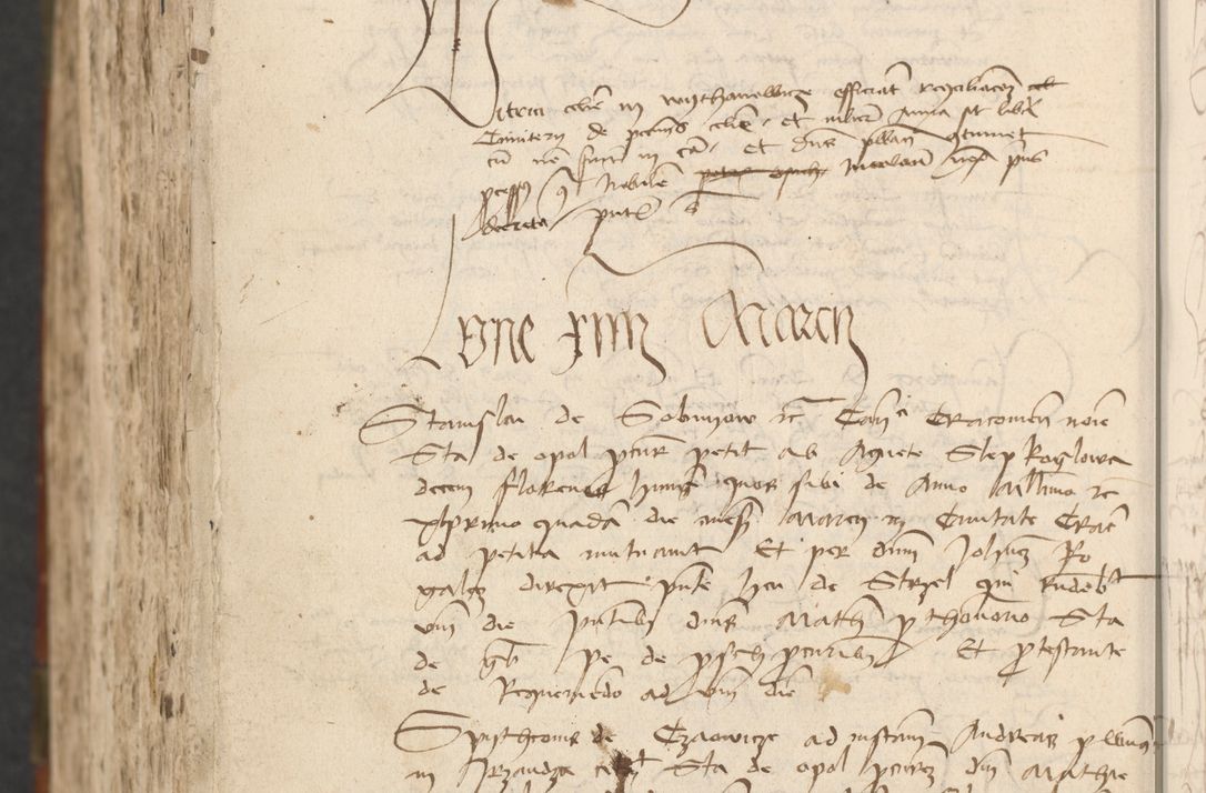 Zdjęcie nr 954 dla obiektu archiwalnego: [Acta actorum officialia coram Raphaele de Scawina]