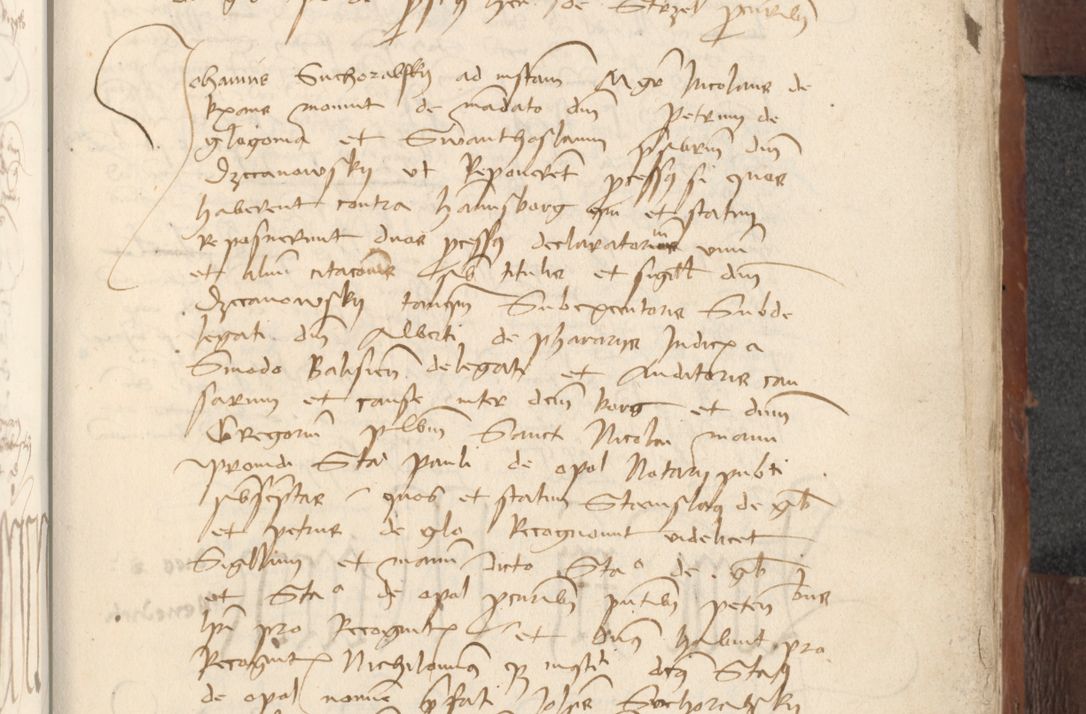 Zdjęcie nr 955 dla obiektu archiwalnego: [Acta actorum officialia coram Raphaele de Scawina]