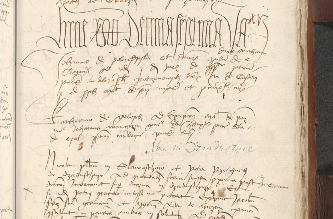 Zdjęcie nr 929 dla obiektu archiwalnego: [Acta actorum officialia coram Raphaele de Scawina]