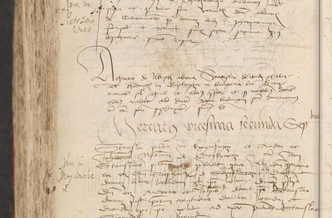 Zdjęcie nr 882 dla obiektu archiwalnego: [Acta actorum officialia coram Raphaele de Scawina]