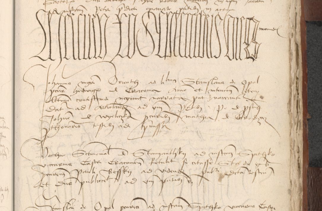 Zdjęcie nr 877 dla obiektu archiwalnego: [Acta actorum officialia coram Raphaele de Scawina]