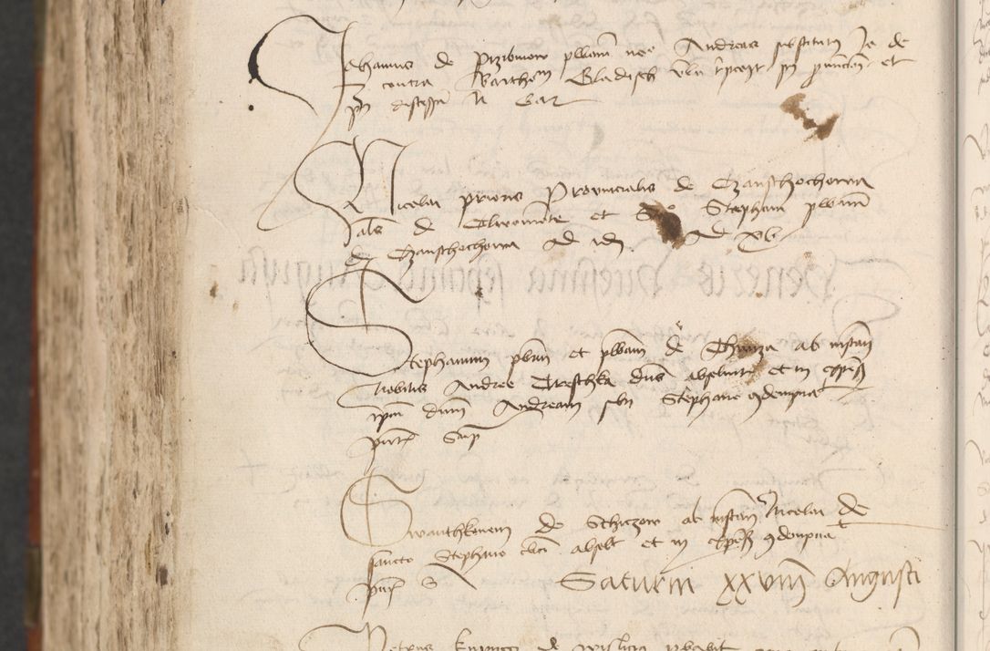 Zdjęcie nr 872 dla obiektu archiwalnego: [Acta actorum officialia coram Raphaele de Scawina]