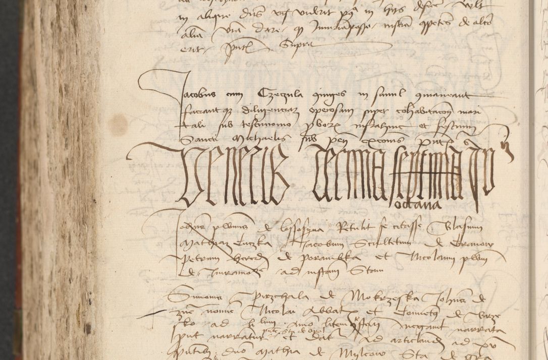 Zdjęcie nr 848 dla obiektu archiwalnego: [Acta actorum officialia coram Raphaele de Scawina]