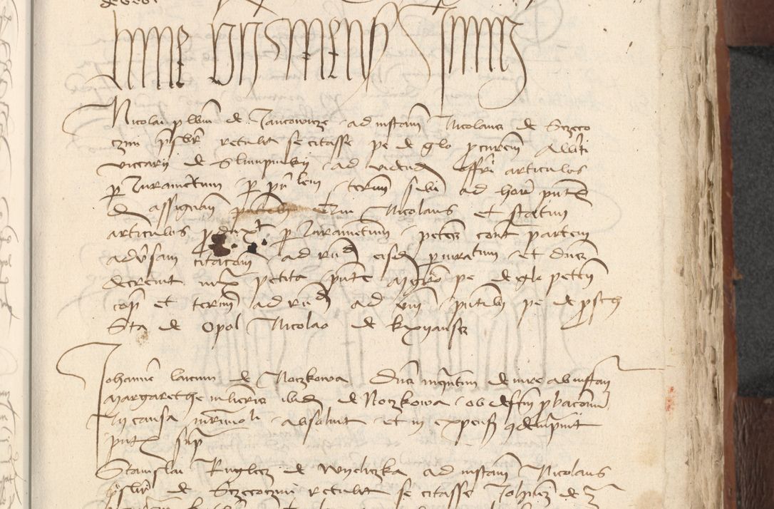 Zdjęcie nr 839 dla obiektu archiwalnego: [Acta actorum officialia coram Raphaele de Scawina]