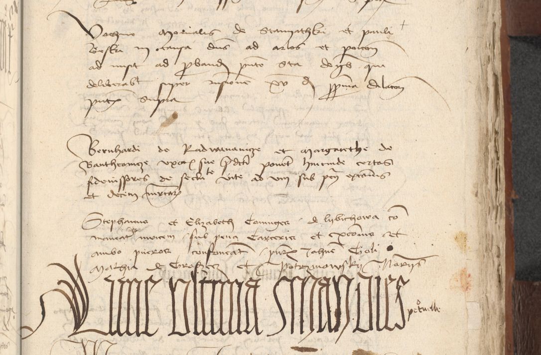 Zdjęcie nr 835 dla obiektu archiwalnego: [Acta actorum officialia coram Raphaele de Scawina]