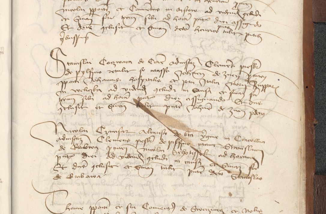 Zdjęcie nr 1077 dla obiektu archiwalnego: [Acta actorum officialia coram Raphaele de Scawina]