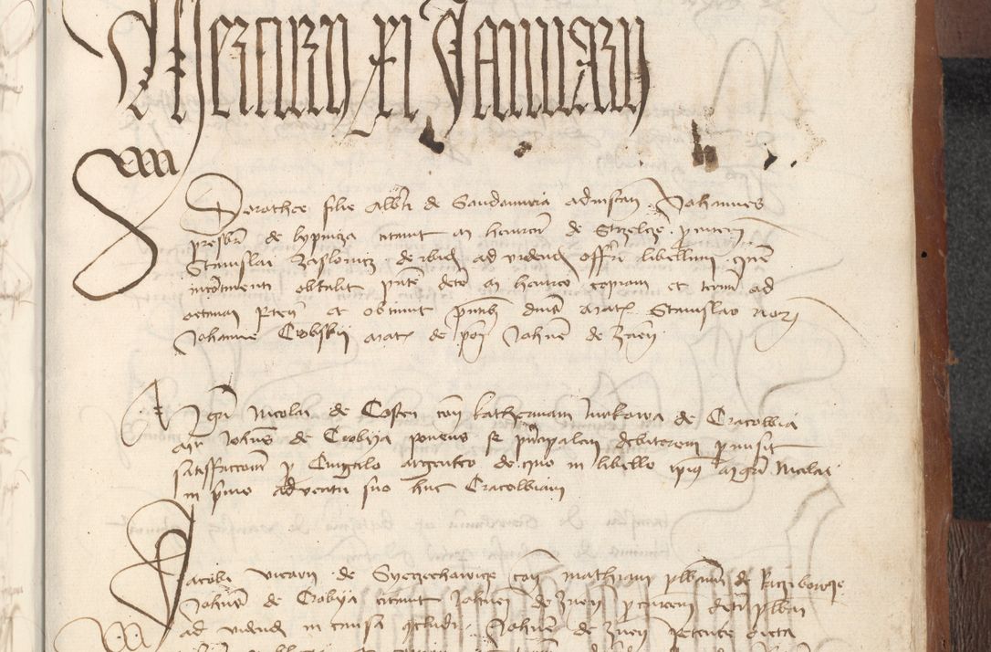 Zdjęcie nr 1069 dla obiektu archiwalnego: [Acta actorum officialia coram Raphaele de Scawina]