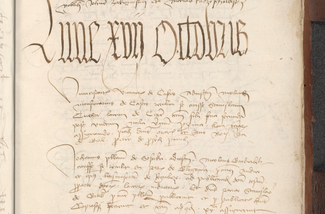 Zdjęcie nr 1035 dla obiektu archiwalnego: [Acta actorum officialia coram Raphaele de Scawina]