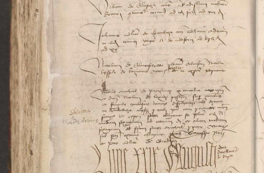 Zdjęcie nr 1016 dla obiektu archiwalnego: [Acta actorum officialia coram Raphaele de Scawina]