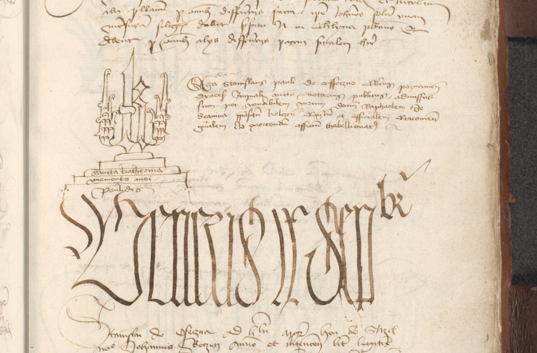 Zdjęcie nr 1019 dla obiektu archiwalnego: [Acta actorum officialia coram Raphaele de Scawina]