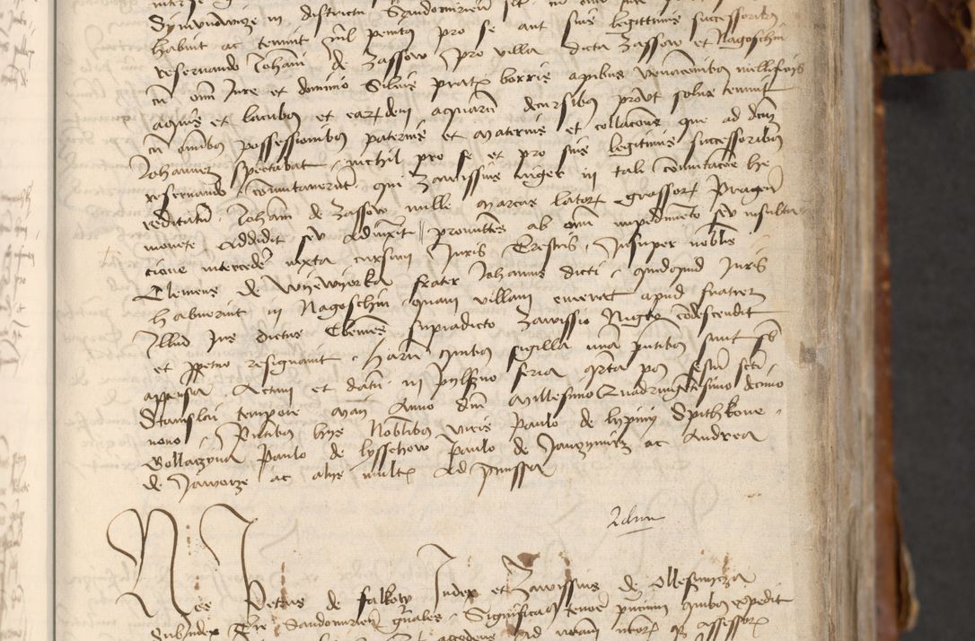 Zdjęcie nr 201 dla obiektu archiwalnego: [Acta actorum officialia coram Raphaele de Skawina]