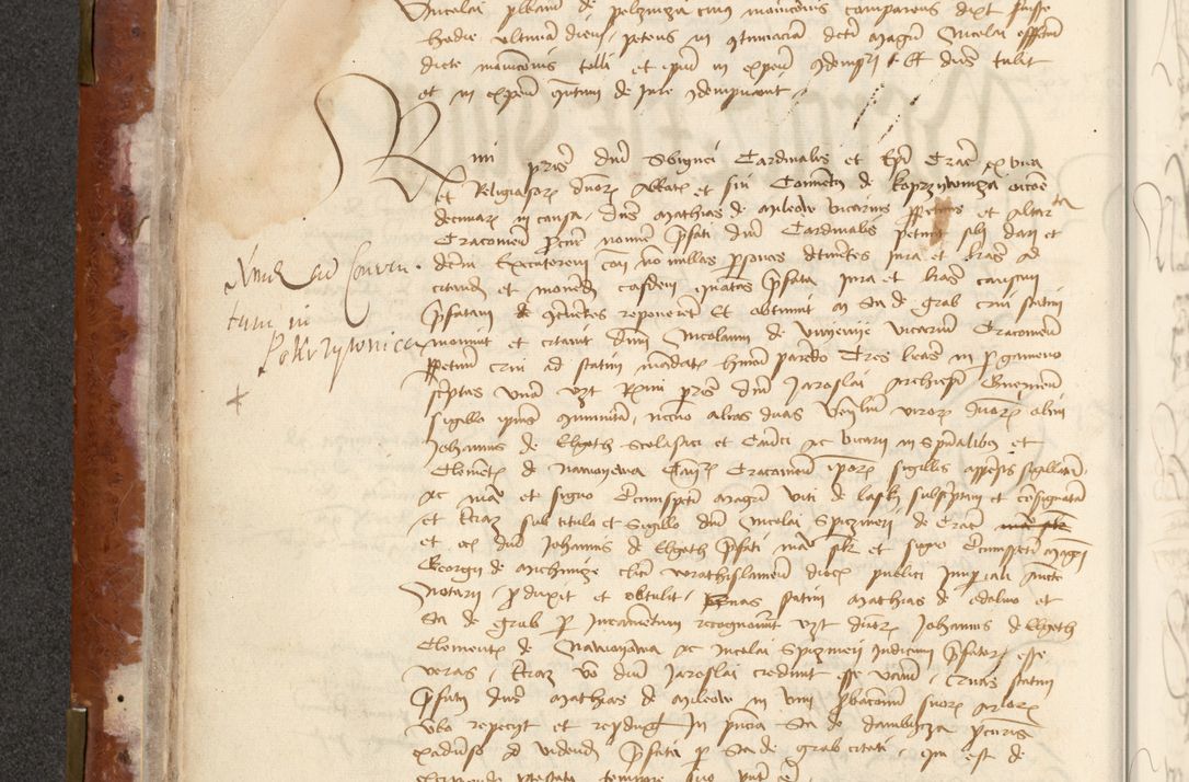 Zdjęcie nr 122 dla obiektu archiwalnego: [Acta actorum officialia coram Raphaele de Skawina]