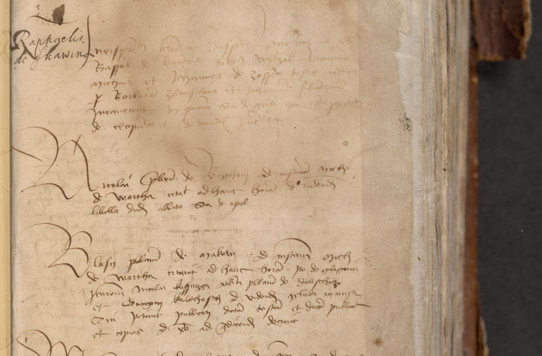 Zdjęcie nr 5 dla obiektu archiwalnego: [Acta actorum officialia coram Raphaele de Skawina]
